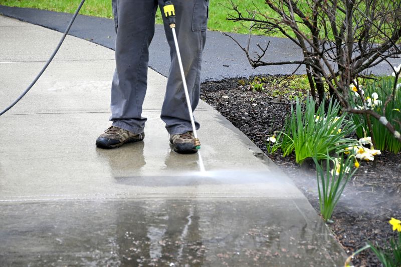 Walkway Pressure Washing