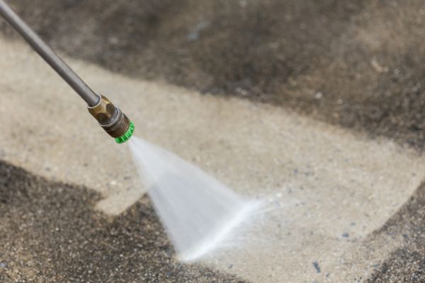 Garage Floor Power Washing in Iowa City