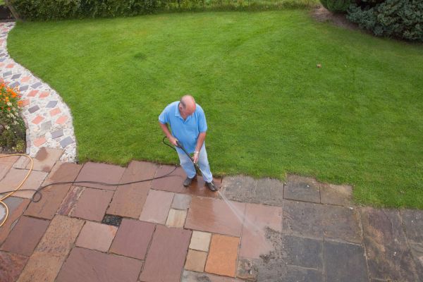 Pavers Pressure Washing in Iowa City
