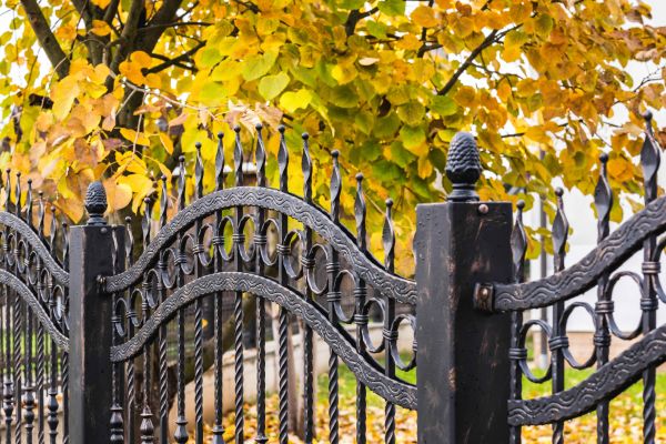 Wrought Iron Fence Washing in Iowa City