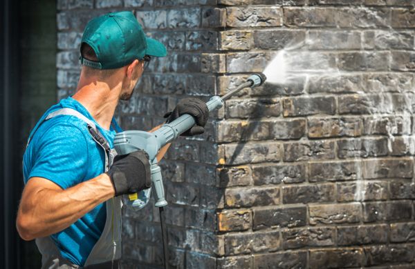 Brick Wall Cleaning in Iowa City