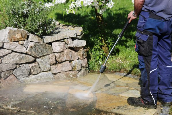 Stone Pressure Washing in Iowa City