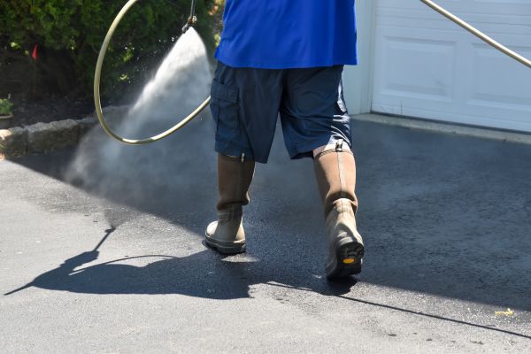 Asphalt Driveway Cleaning in Iowa City
