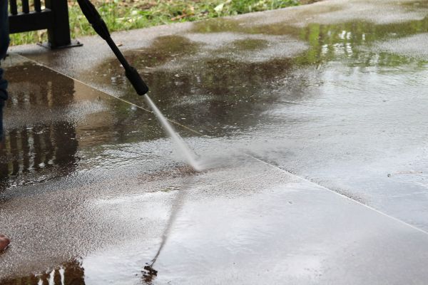 Concrete Deck Cleaning in Iowa City