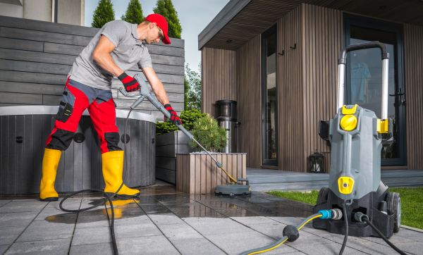 Concrete Patio Washing in Iowa City