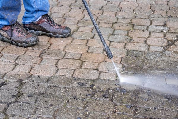 Stone Patio Cleaning in Iowa City